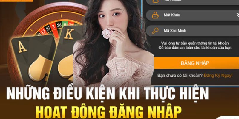 Điều kiện đáp ứng đăng nhập 8KBET